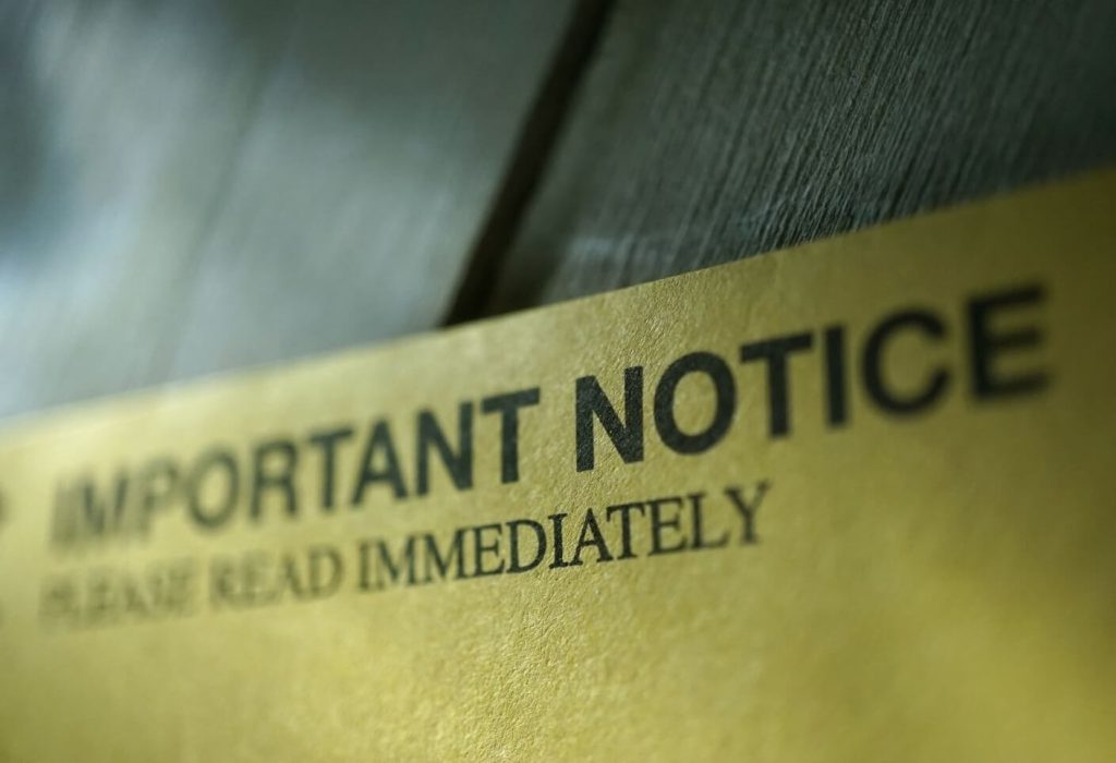 pre-construction notification